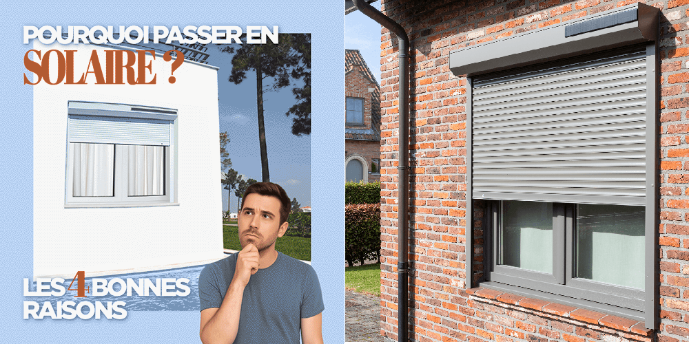 Pourquoi choisir une motorisation solaire pour vos volets roulants ?